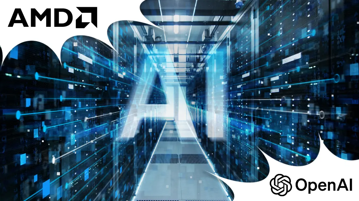 AMD با سهام خود، خرید تراشه‌های OpenAI را تامین مالی می‌کند